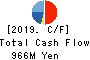 JAPAN PURE CHEMICAL CO.,LTD. Cash Flow Statement 2019年3月期