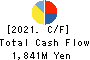 SERENDIP HOLDINGS Co., Ltd. Cash Flow Statement 2021年Mar期 SERENDIP HOLDINGS Co., Ltd. Cash Flow Statement 2021年3月期