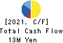 NIPPON TECHNO LAB INC. Cash Flow Statement 2021年Mar期 NIPPON TECHNO LAB INC. Cash Flow Statement 2021年3月期