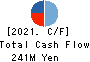 BTM,Inc. Cash Flow Statement 2021年3月期