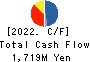 e’grand Co.,Ltd Cash Flow Statement 2022年3月期