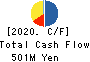 SAKURAJIMA FUTO KAISHA, LTD. Cash Flow Statement 2020年3月期