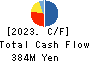 KENSOH CO.,LTD. Cash Flow Statement 2023年3月期