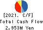 CENTRAL GENERAL DEVELOPMENT CO.,LTD. Cash Flow Statement 2021年Mar期 CENTRAL GENERAL DEVELOPMENT CO.,LTD. Cash Flow Statement 2021年3月期