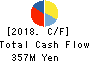 FueTrek Co., Ltd. Cash Flow Statement 2018年3月期