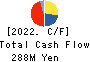 Wel-Dish.Incorporated Cash Flow Statement 2022年Mar期 Wel-Dish.Incorporated Cash Flow Statement 2022年3月期