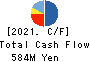Nihon Seimitsu Co.,Ltd. Cash Flow Statement 2021年3月期