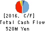 DREAM VISION CO.,LTD. Cash Flow Statement 2016年Mar期 DREAM VISION CO.,LTD. Cash Flow Statement 2016年3月期