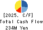 TAYA Co.,Ltd. Cash Flow Statement 2025年3月期