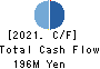 I-FREEK MOBILE INC. Cash Flow Statement 2021年3月期