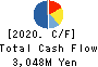 SUZUDEN CORPORATION Cash Flow Statement 2020年Mar期 SUZUDEN CORPORATION Cash Flow Statement 2020年3月期