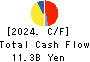 Mitsuuroko Group Holdings Co.,Ltd. Cash Flow Statement 2024年Mar期 Mitsuuroko Group Holdings Co.,Ltd. Cash Flow Statement 2024年3月期