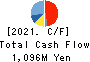 KIKUSUI HOLDINGS CORPORATION Cash Flow Statement 2021年Mar期 KIKUSUI HOLDINGS CORPORATION Cash Flow Statement 2021年3月期