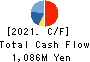 SYSTEM RESEARCH CO.,LTD. Cash Flow Statement 2021年Mar期 SYSTEM RESEARCH CO.,LTD. Cash Flow Statement 2021年3月期