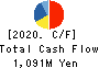 YAMAX Corp. Cash Flow Statement 2020年3月期