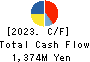 TOIN CORPORATION Cash Flow Statement 2023年Mar期 TOIN CORPORATION Cash Flow Statement 2023年3月期