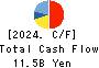 NISHIMATSUYA CHAIN Co.,Ltd. Cash Flow Statement 2024年2月期