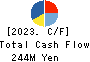 Bestone.Com Co.,Ltd Cash Flow Statement 2023年7月期