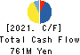 NICHIRYOKU CO.,LTD. Cash Flow Statement 2021年3月期