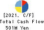 ODAWARA AUTO-MACHINE MFG.CO.,LTD. Cash Flow Statement 2021年12月期