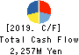 NANYO CORPORATION Cash Flow Statement 2019年Mar期 NANYO CORPORATION Cash Flow Statement 2019年3月期