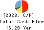 DAI-DAN CO.,LTD. Cash Flow Statement 2023年Mar期 DAI-DAN CO.,LTD. Cash Flow Statement 2023年3月期