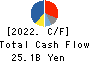 CASIO COMPUTER CO.,LTD. Cash Flow Statement 2022年3月期