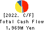 Togami Electric Mfg.Co.,Ltd. Cash Flow Statement 2022年3月期