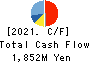 Fuji Nihon Seito Corporation Cash Flow Statement 2021年3月期