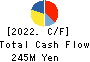 Area Quest Inc. Cash Flow Statement 2022年6月期