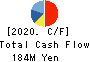 Yokota Manufacturing Co., Ltd. Cash Flow Statement 2020年3月期