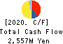 JAPAN ELEVATOR SERVICE HOLDINGS CO.,LTD. Cash Flow Statement 2020年3月期