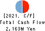 Agratio urban design Inc. Cash Flow Statement 2021年3月期
