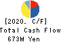 Japan Hospice Holdings Inc. Cash Flow Statement 2020年Dec期 Japan Hospice Holdings Inc. Cash Flow Statement 2020年12月期