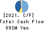 THE KINKI SHARYO CO.,LTD. Cash Flow Statement 2021年3月期