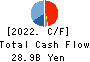 Hitachi Zosen Corporation Cash Flow Statement 2022年3月期