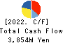 NAGANO KEIKI CO.,LTD. Cash Flow Statement 2022年3月期