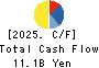 TOYO CONSTRUCTION CO.,LTD. Cash Flow Statement 2025年Mar期 TOYO CONSTRUCTION CO.,LTD. Cash Flow Statement 2025年3月期