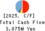 MORIYA CORPORATION Cash Flow Statement 2025年3月期