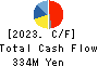DAIWA COMPUTER CO.,LTD. Cash Flow Statement 2023年7月期