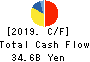 Nippon Light Metal Holdings Company,Ltd. Cash Flow Statement 2019年3月期