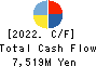 Japan Business Systems,Inc. Cash Flow Statement 2022年9月期