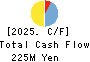 Ubiteq, INC. Cash Flow Statement 2025年6月期