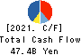KANEMATSU CORPORATION Cash Flow Statement 2021年3月期