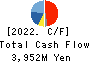 KOIKE SANSO KOGYO CO.,LTD. Cash Flow Statement 2022年3月期