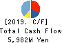 Torishima Pump Mfg.Co.,Ltd. Cash Flow Statement 2019年3月期