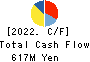ONEX Corporation Cash Flow Statement 2022年6月期