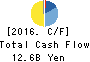 YOSHINOYA HOLDINGS CO.,LTD. Cash Flow Statement 2016年Feb期 YOSHINOYA HOLDINGS CO.,LTD. Cash Flow Statement 2016年2月期