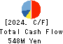 JTP CO.,LTD. Cash Flow Statement 2024年3月期