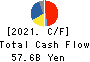 YAKULT HONSHA CO.,LTD. Cash Flow Statement 2021年Mar期 YAKULT HONSHA CO.,LTD. Cash Flow Statement 2021年3月期